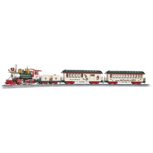 Bachmann Trains - Norman Rockwell's American Christmas Ready To Run Electric Train Set - On30 Scale - Runs on HO Track - 1 of 2