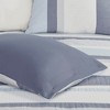 Gracie Mills Mcdaniel Refined Jacquard Elegance: 3-Piece Duvet Cover Set - 4 of 4