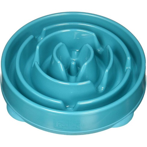 Outward Hound Fun Feeder Slo-bowl For Dogs - L - Turqoise : Target