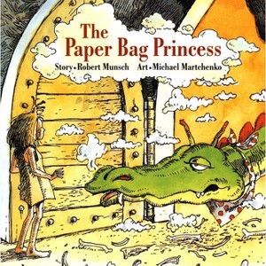 The Paper Bag Princess (Board Book Abridged) - by  Robert Munsch (Hardcover) - 1 of 1
