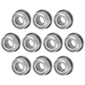 Unique Bargains Chrome Steel Durable Multipurpose Use Flanged Ball Bearing - 1 of 4