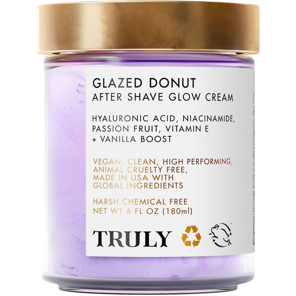 Photos - Hair Removal Cream / Wax Truly Glazed Donut After Shave Women's Glow Cream - 6oz - Ulta Beauty
