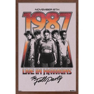 Trends International Netflix Stranger Things: Season 5 (2025) - Live In Hawkins Framed Wall Poster Prints - 1 of 4