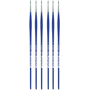 da Vinci FORTE-Acrylics Student Brush, Synthetic, Acrylic & Oil, Round, Series 8630, Size 1, Pack of 6 - 1 of 3