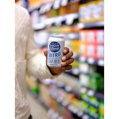 High Brew Nitro Cold Brew Sweet Cream - 10 fl oz