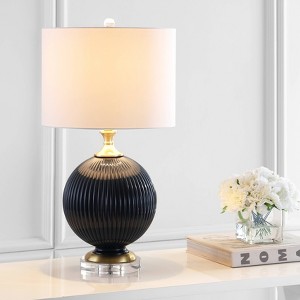 26.5" LED Glass/Crystal Table Lamp - JONATHAN Y - 1 of 4