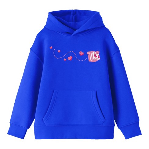 Girls royal blue hoodie new arrivals