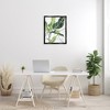 Stupell Industries Expressive Palm Leaf Linework Floating Frame Canvas Art, Black, 25" x 31" - 3 of 4