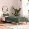 Deny Designs Twin/ Twin Extra Long Emanuela Carratoni Festive Mistletoe Comforter and Pillow Sham - 2 of 4