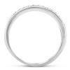 Pompeii3 1/4ct Diamond Wedding Ring 10k White Gold - 3 of 4