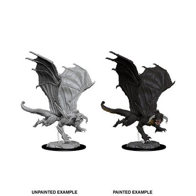Dungeons & Dragons Nolzur's Marvelous Miniatures - Young Black Dragon