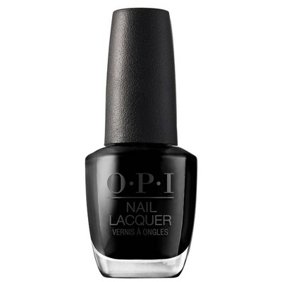 opi black nail polish