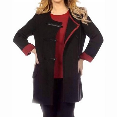 Women's Double Welt Sweater Jacket - ANGEL