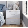 Belmont 2 Drawer Nightstand - Finch - 2 of 4