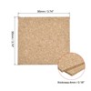 Unique Bargains Cork Heat Resistant DIY Tableware Square Coasters 8 Pcs - 2 of 3