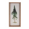 Framed Pine Tree Plaque (Set of 2) - 3 of 4