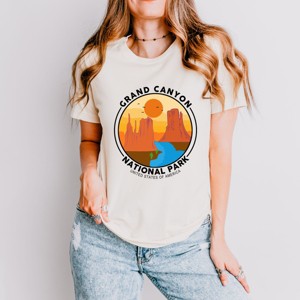 Simply Sage Market Grand Canyon National Park Badge Short Sleeve Tee - 1 of 4