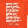 Men's - Forrest Gump - Bubbas Shrimp List Short Sleeve Graphic T-Shirt - 2 of 4