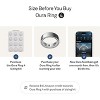 Open Box Oura Ring 4 - Silver - Size 10 - Smart Ring - Unique Sizing, Not Standard US Ring Sizes - Sleep Tracking Wearable - Fitness Tracker - 2 of 3