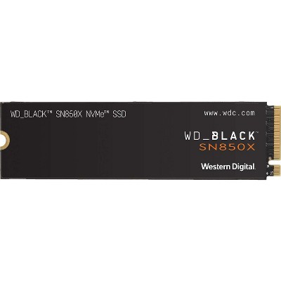 WD Black SN850X 2 TB Solid State Drive - M.2 2280 Internal - PCI Express NVMe (WDS200T2X0E)