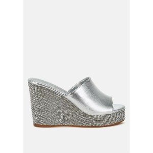 No Filter Wedge Heel Peep Toe Sandals - 1 of 4