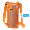 Unique Bargains Mesh Portable Adjustable Strap Water Bottle Bag for Sports 2 Pcs - 3 of 4