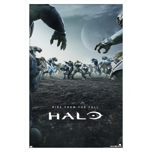 Trends International Halo: Season 2 - Surrounded One Sheet Framed Wall Poster Prints - 1 of 4