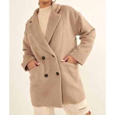 Women's Double Breasted Overcoat - PROMESA