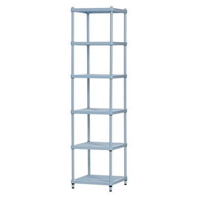 Design Ideas Meshworks 3 Tier Full Size Metal Tower Bathroom Storage  Shelving Unit Rack For Over The Toilet Organization, 26 X 10 X 72, White  : Target