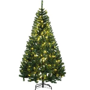 Cesicia 72" Tall Artificial Christmas Tree with Realistic Branches - 1 of 4