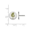 Black Bow Jewelry Sterling Silver Kappa Delta Greek Life Stud Earrings - 2 of 3