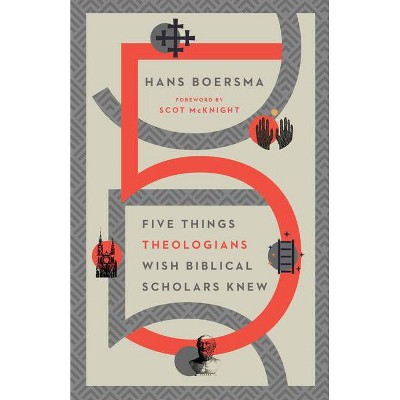 Five Things Theologians Wish Biblical Scholars Knew - by  Hans Boersma (Paperback)