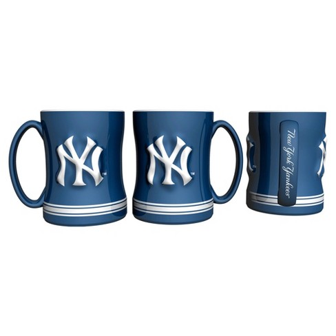 MLB New York Yankees Relief Mug Pinstripe - 16oz