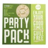 Greenlid 12 Person Party Pack Plates/Bowls/Cups/Cutlery/Napkins/Straws - Case of 12/108 ct - 2 of 3