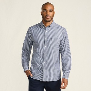 Lands' End Men's Traditional Fit Long Sleeve Travel Kit Shirt - 1 of 4