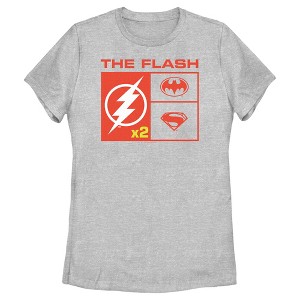 Women's The Flash Team Icons T-Shirt - 1 of 4