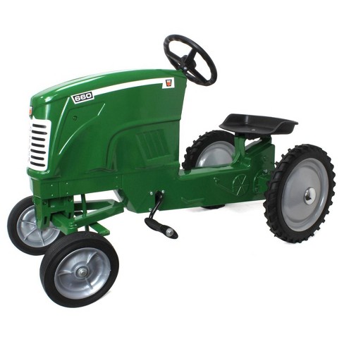 Pedal tractor for store adults