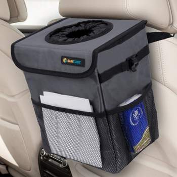 Portable Car Supplies Car Seat Back Trash Can Multi - Temu