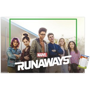 Trends International Marvel Comics TV - The Runaways - TV One Sheet Unframed Wall Poster Prints - 1 of 4