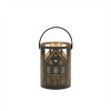 Punched Metal House Lantern (Set of 3) - 4 of 4