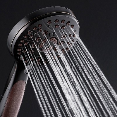 High Pressure Oil Rubbed Bronze Multi-Head Handheld Shower