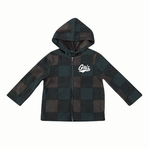 NCAA Montana Grizzlies Toddler Boys' Buff Checkered Zip-Up Jacket - image 1 of 3