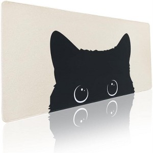 Wikineon Gaming Mouse Pad, Large Mouse Pad, Non-Slip 4mm Laptop Gaming Desk Pad, Waterproof Desk Pad, Office and Home (35.4"x15.7") - 1 of 4