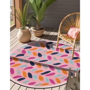 Unique Loom  Aruba Outdoor Oranjestad Area Rug - 1 of 4