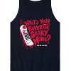 Men's - Scream - Favorite Scary Movie Graphic Tank Top - 2 of 3