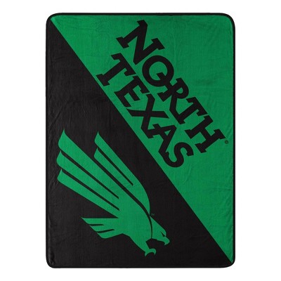 NCAA North Texas Mean Green 46"x60" Micro Fleece Throw Blanket