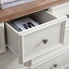 7 Chest Of Drawer Nightstand, 7 Drawers Dresser For Bedroom, Modern Wide Dresser, Large Capacity Wood Cabinet For Bedroom, Living Room, Closets - 3 of 4