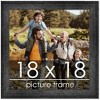 PosterPalooza | 18x18 Wide Barnwood Picture Frame, UV Acrylic, 6 Finishes - Grey, Brown, White, and Black - 2 of 4