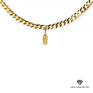 Aria Jeweler Chain with Simple St. Mary Pendant - 1 of 4