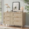 Bella Depot Wood Dresser & Chest of 6 Drawers - 2 of 4